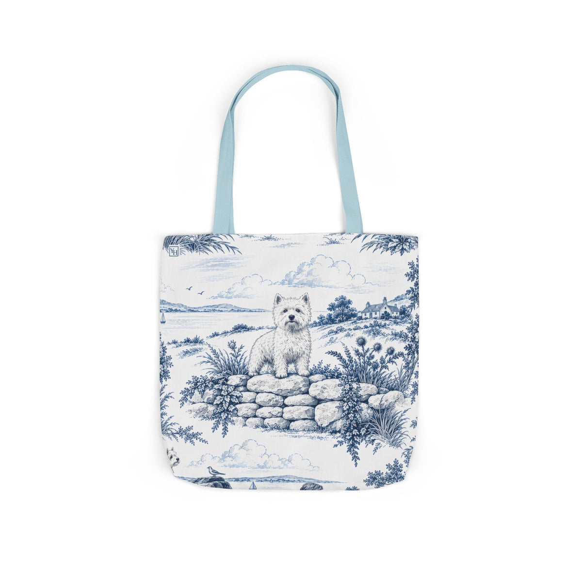 West Highland Terrier Toile - Canvas Tote Bag