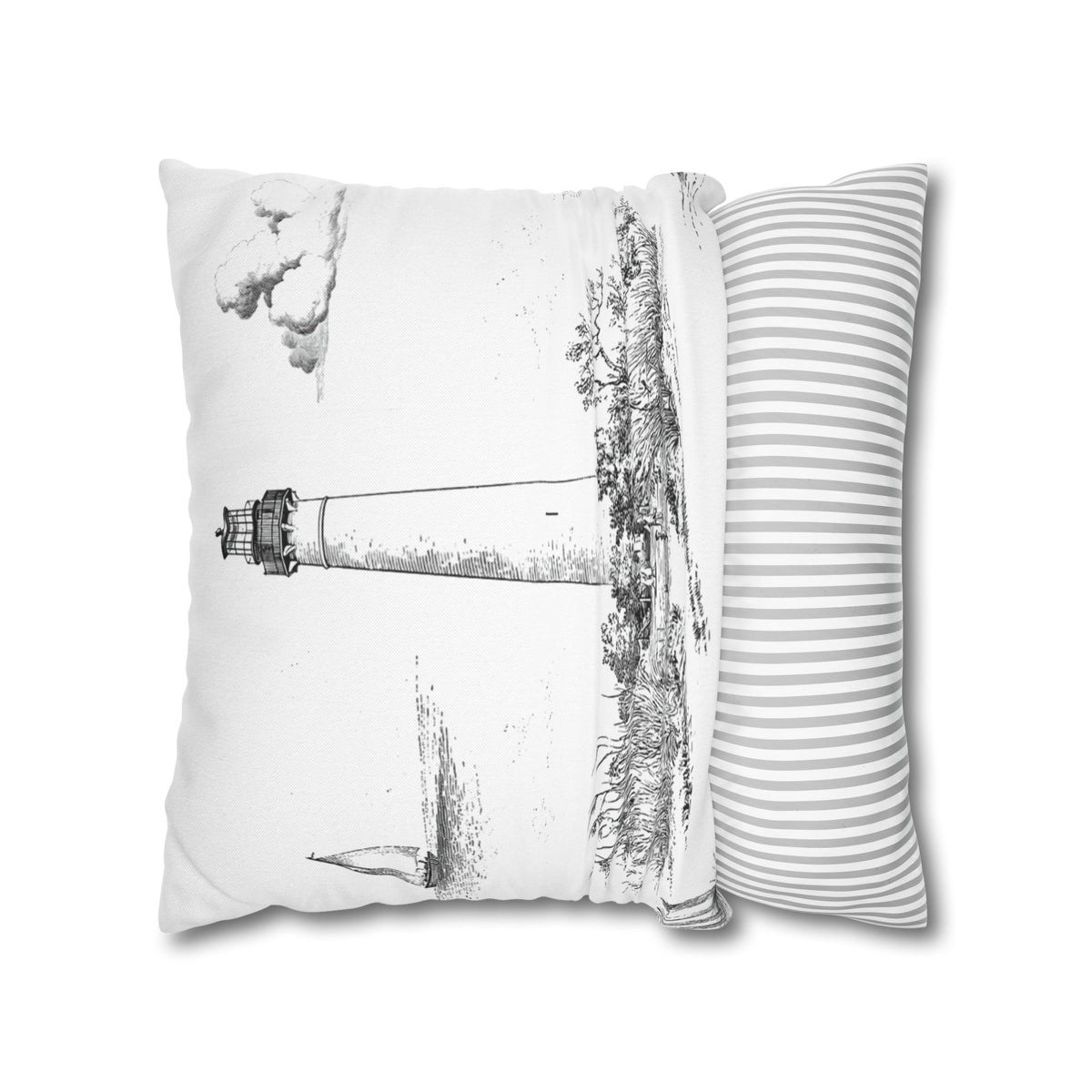 Cape May Toile (Jumbo) - Square Pillowcase
