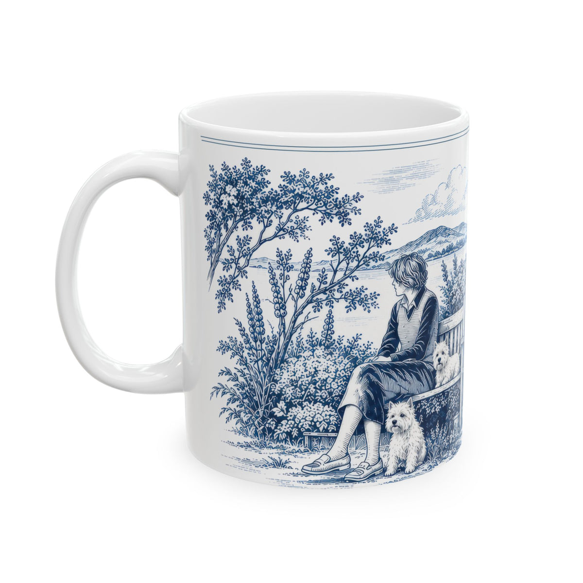 West Highland Terrier Toile - Ceramic Mug