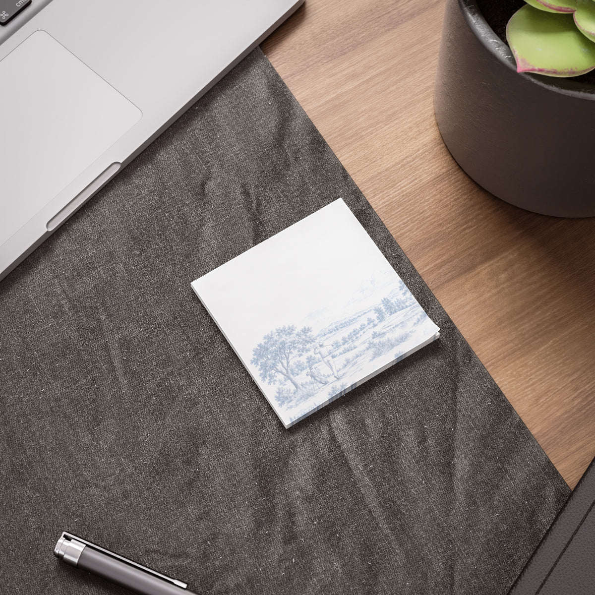 Golf Toile Post-it® Note Pad — Vintage Golf Course Sticky Notes