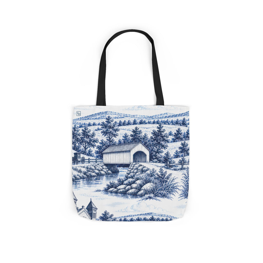 Lancaster, PA Toile - Canvas Tote Bag