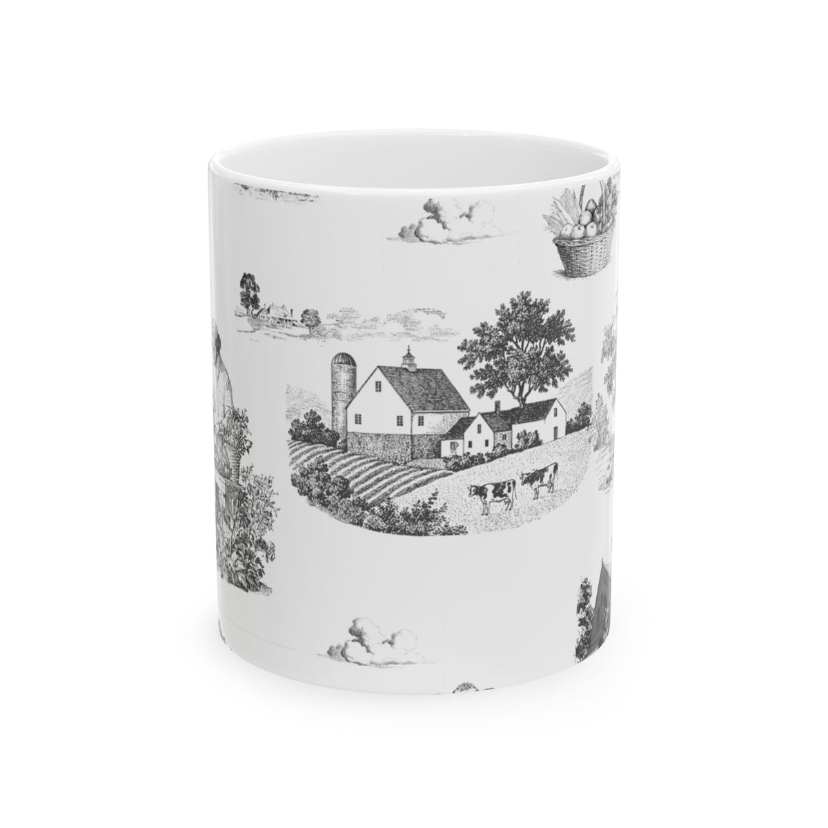 Lancaster Toile - Ceramic Mug