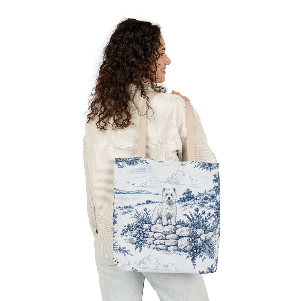 West Highland Terrier Toile - Canvas Tote Bag
