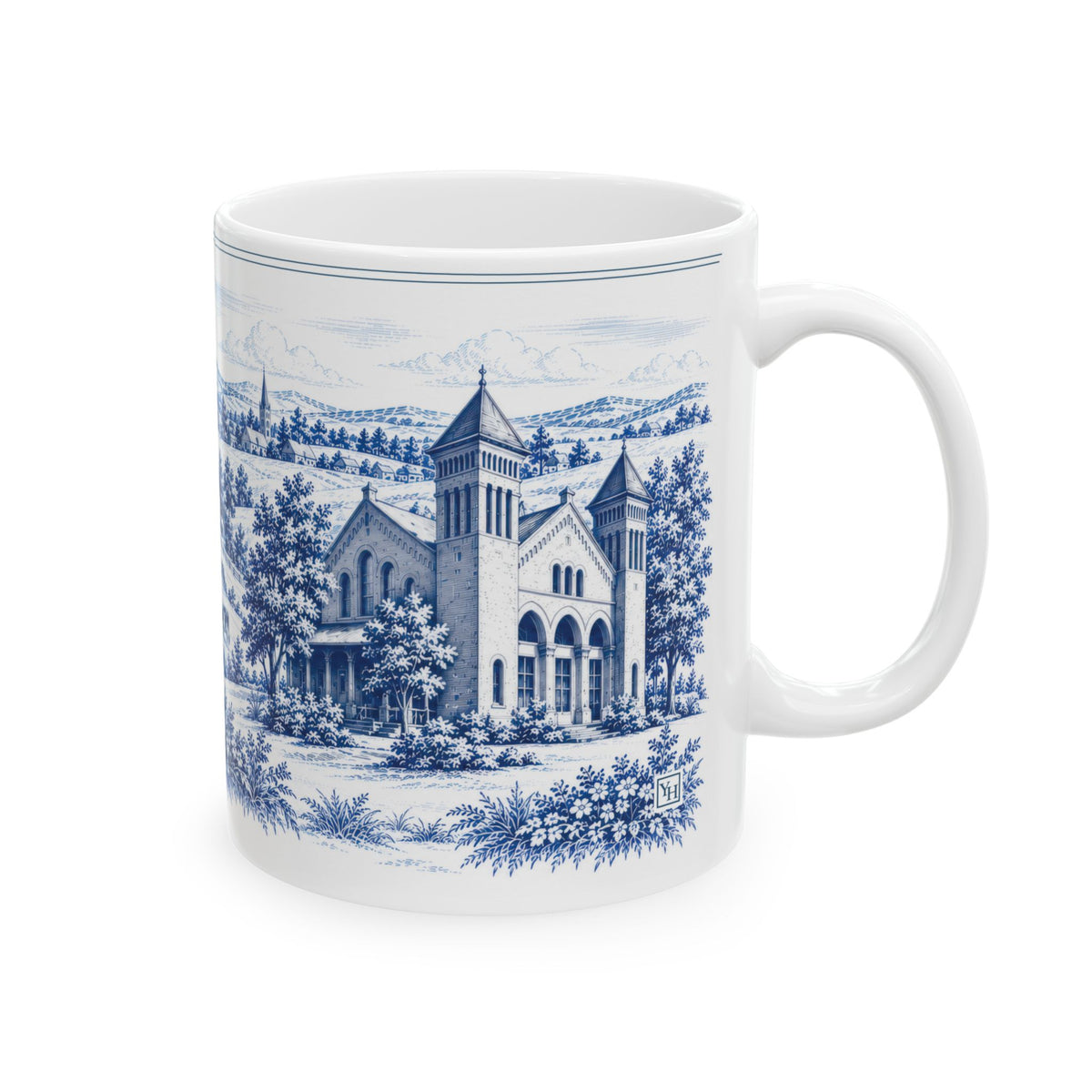 Lancaster Toile - Ceramic Mug