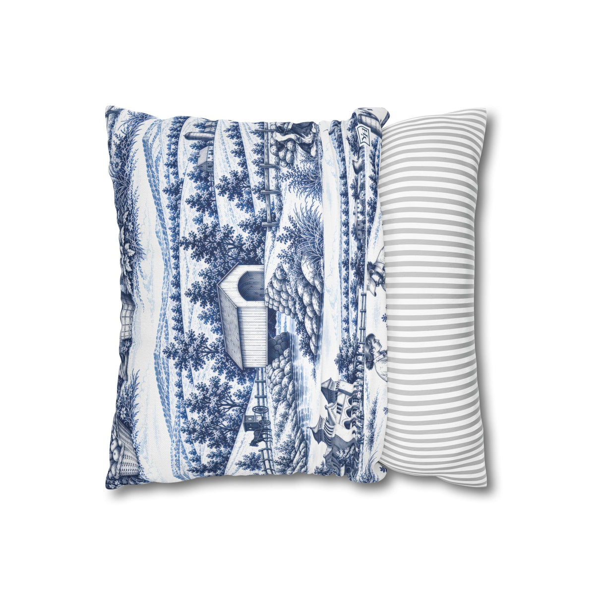 Lancaster Toile (Jumbo) - Square Pillowcase