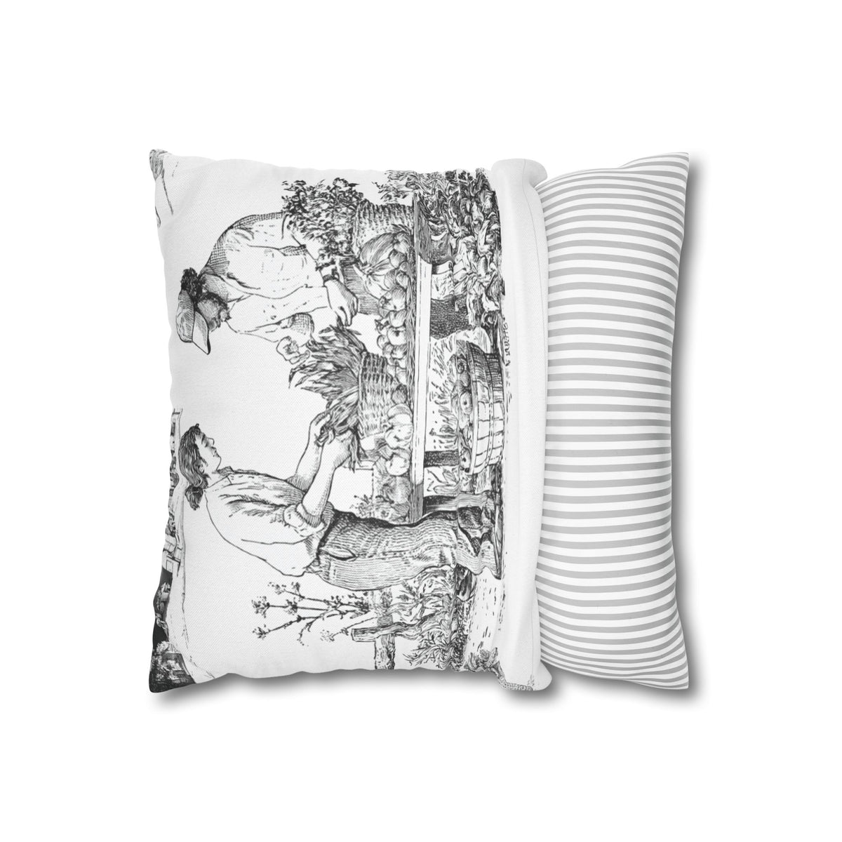 Lancaster Toile (Jumbo) - Square Pillowcase