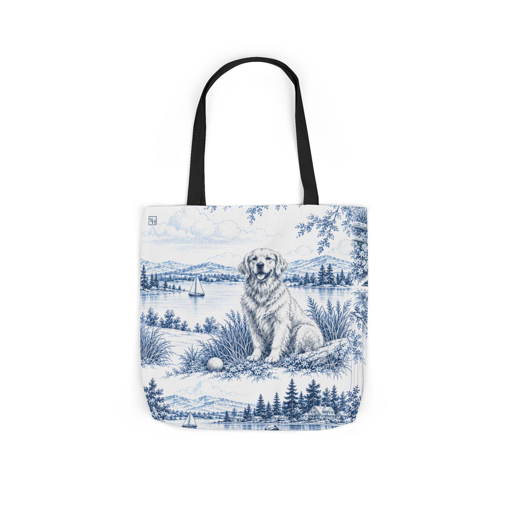 Golden Retriever Toile - Canvas Tote Bag