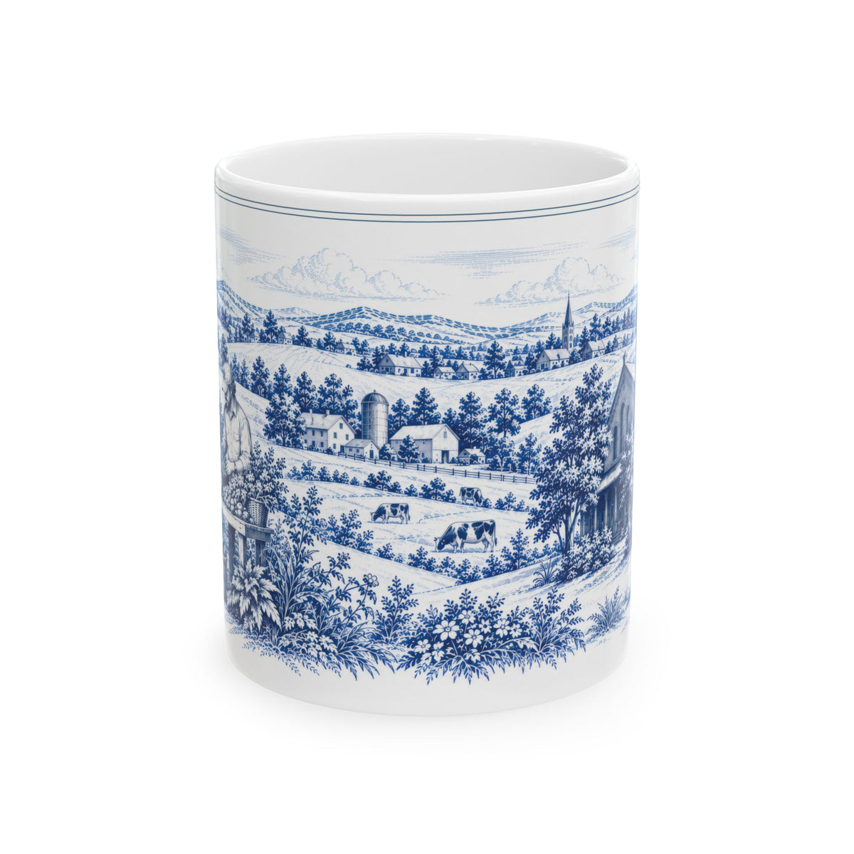 Lancaster Toile - Ceramic Mug