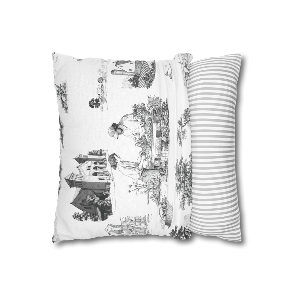 Lancaster Toile - Square Pillowcase