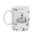 West Highland Terrier Toile - Ceramic Mug