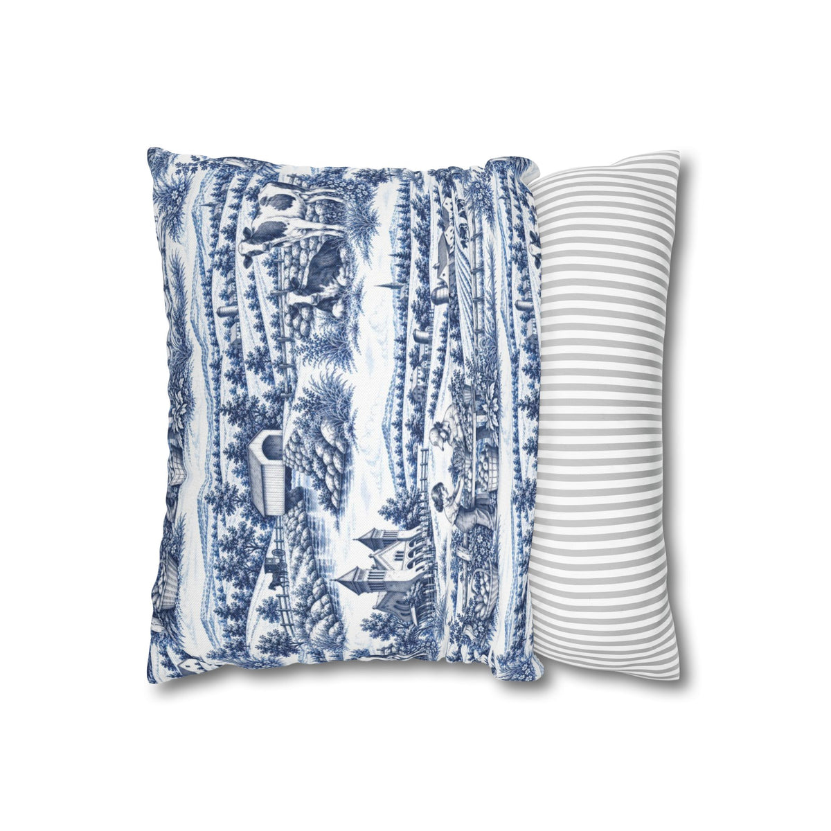 Lancaster Toile - Square Pillowcase
