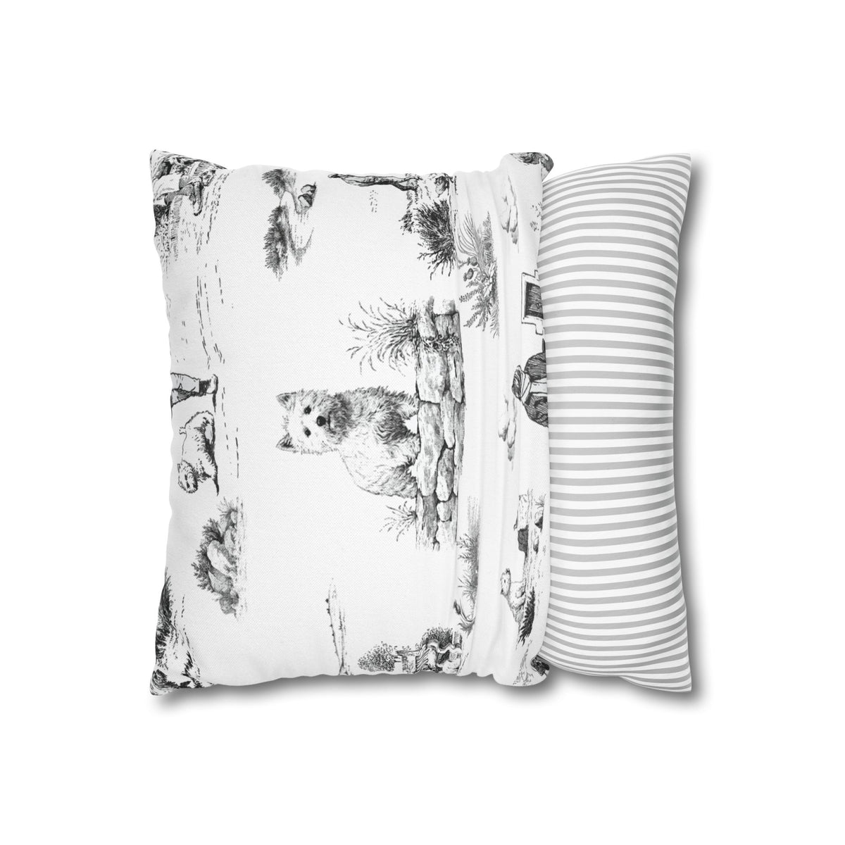 West Highland Terrier Toile - Square Pillowcase