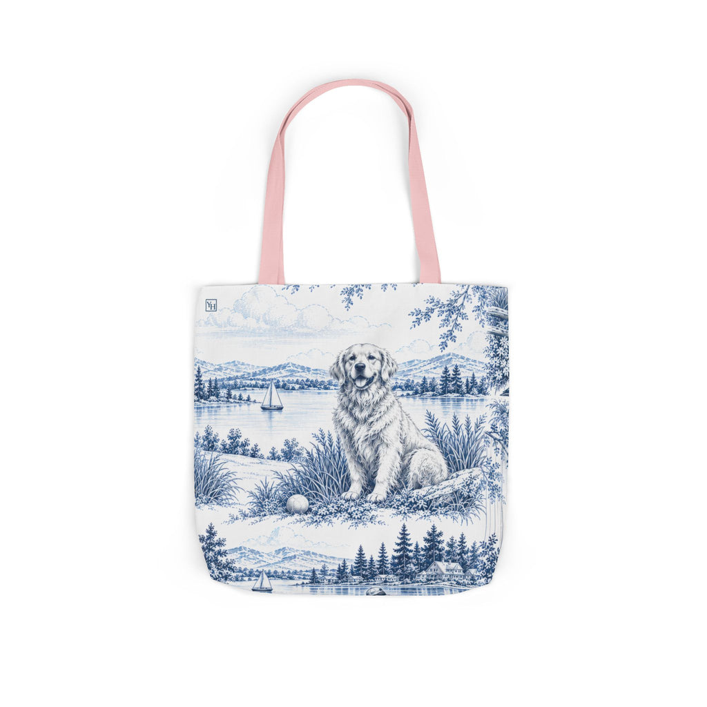 Golden Retriever Toile - Canvas Tote Bag