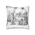 Lancaster Toile (Jumbo) - Square Pillowcase