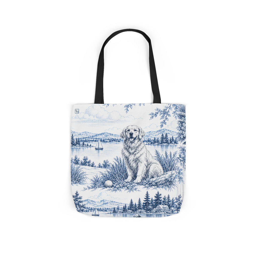Golden Retriever Toile - Canvas Tote Bag
