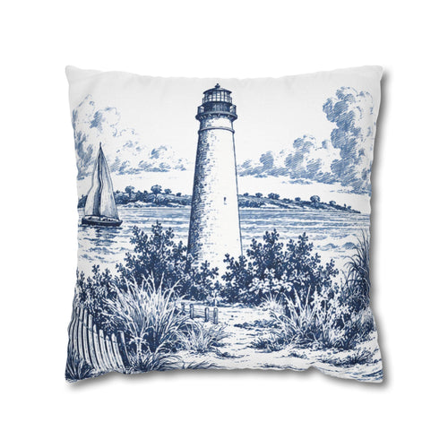 Cape May Toile (Jumbo) - Square Pillowcase