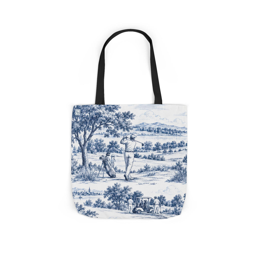 Golf Toile - Canvas Tote Bag