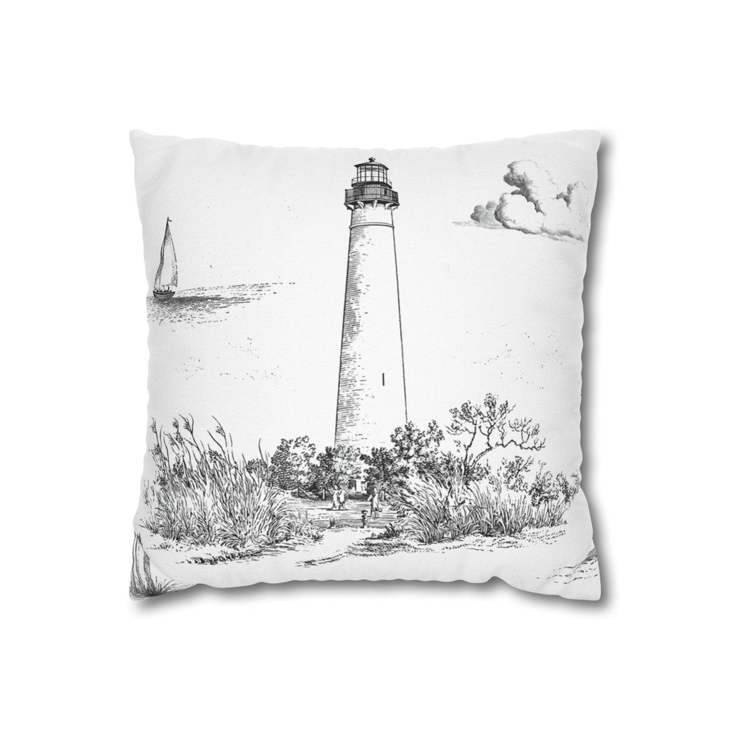 Cape May Toile (Jumbo) - Square Pillowcase