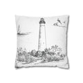 Cape May Toile (Jumbo) - Square Pillowcase