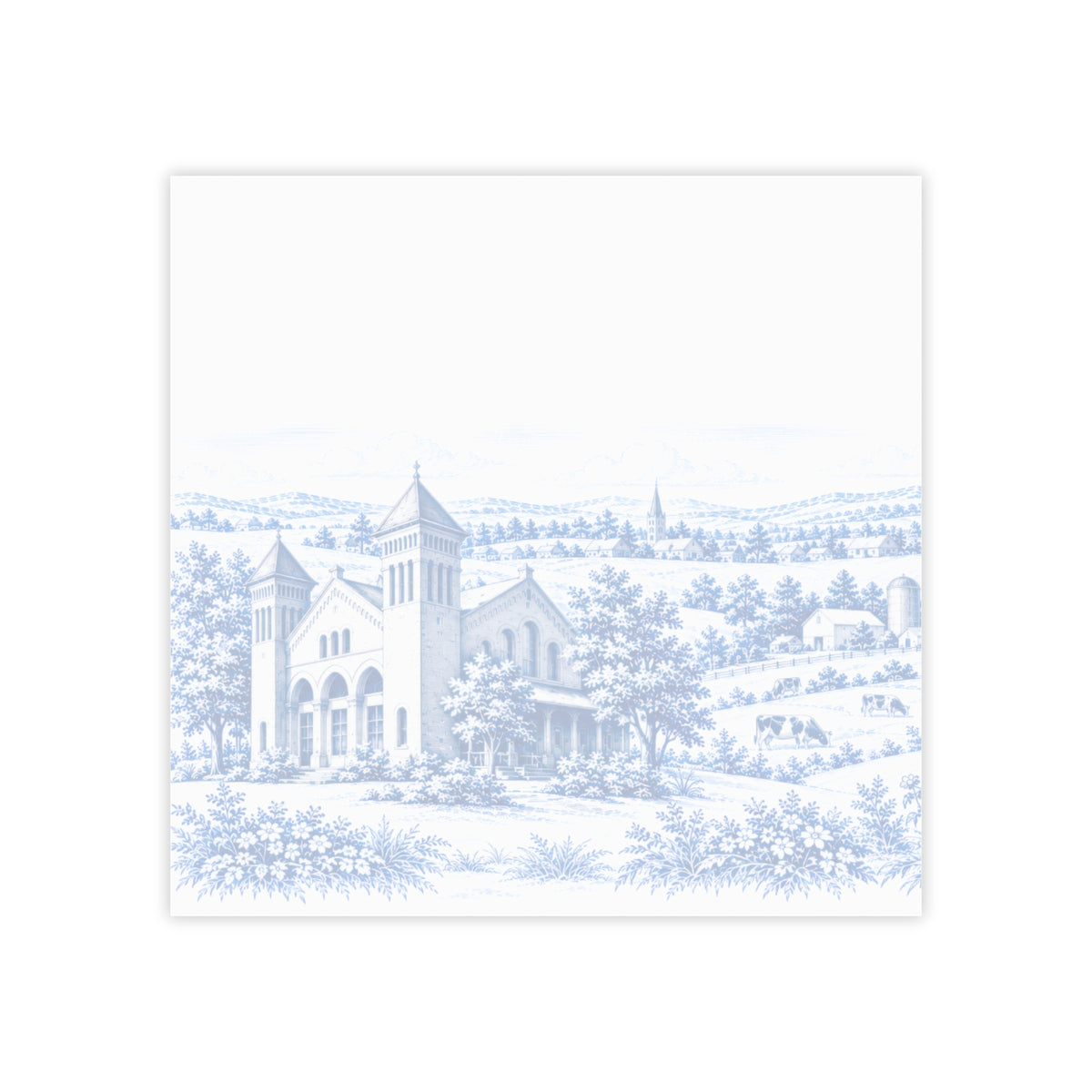 Lancaster Toile - Post-it® Note Pad