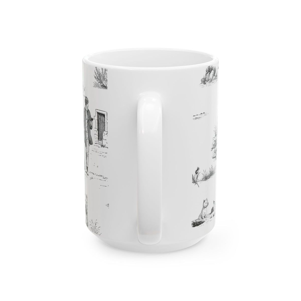 West Highland Terrier Toile - Ceramic Mug
