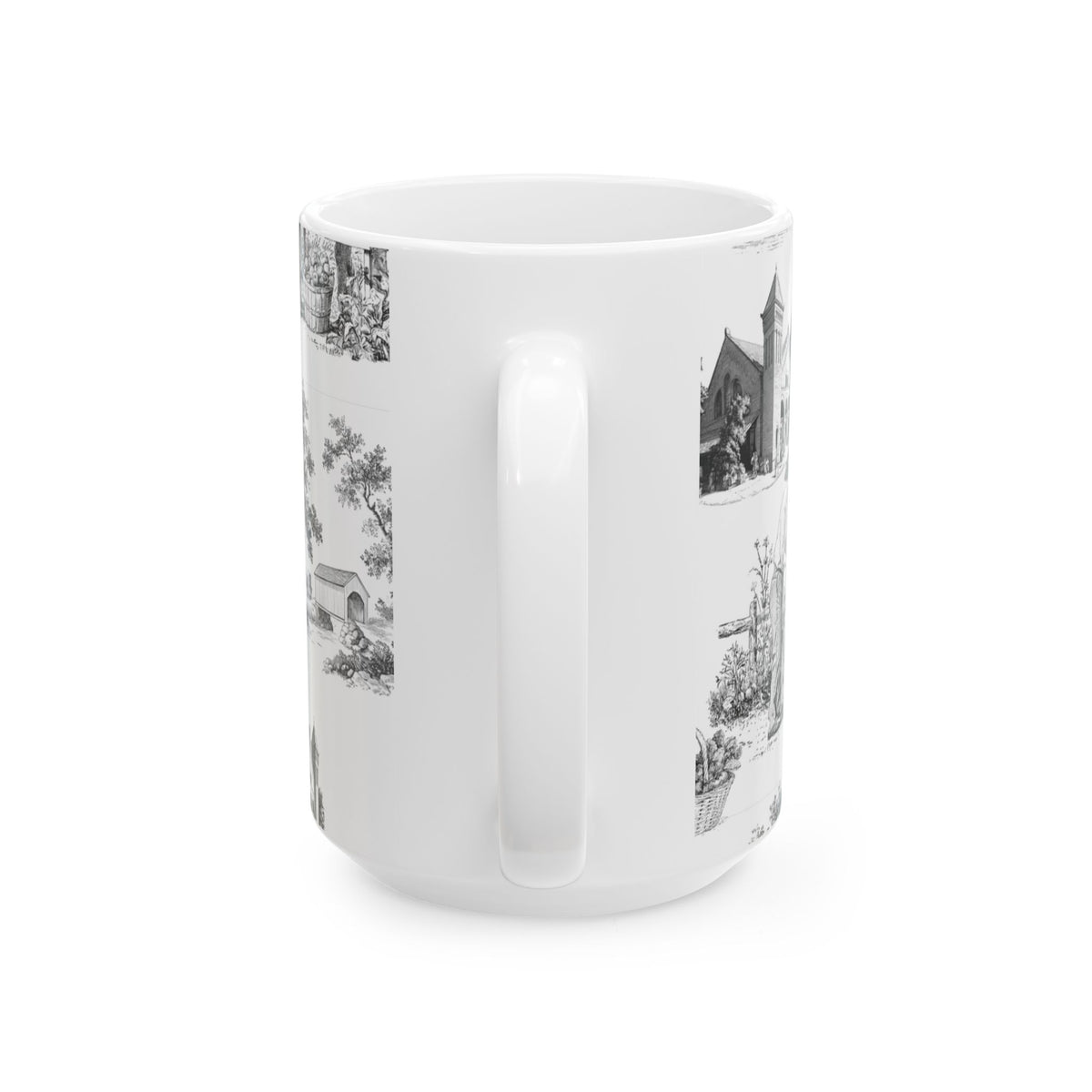 Lancaster Toile - Ceramic Mug