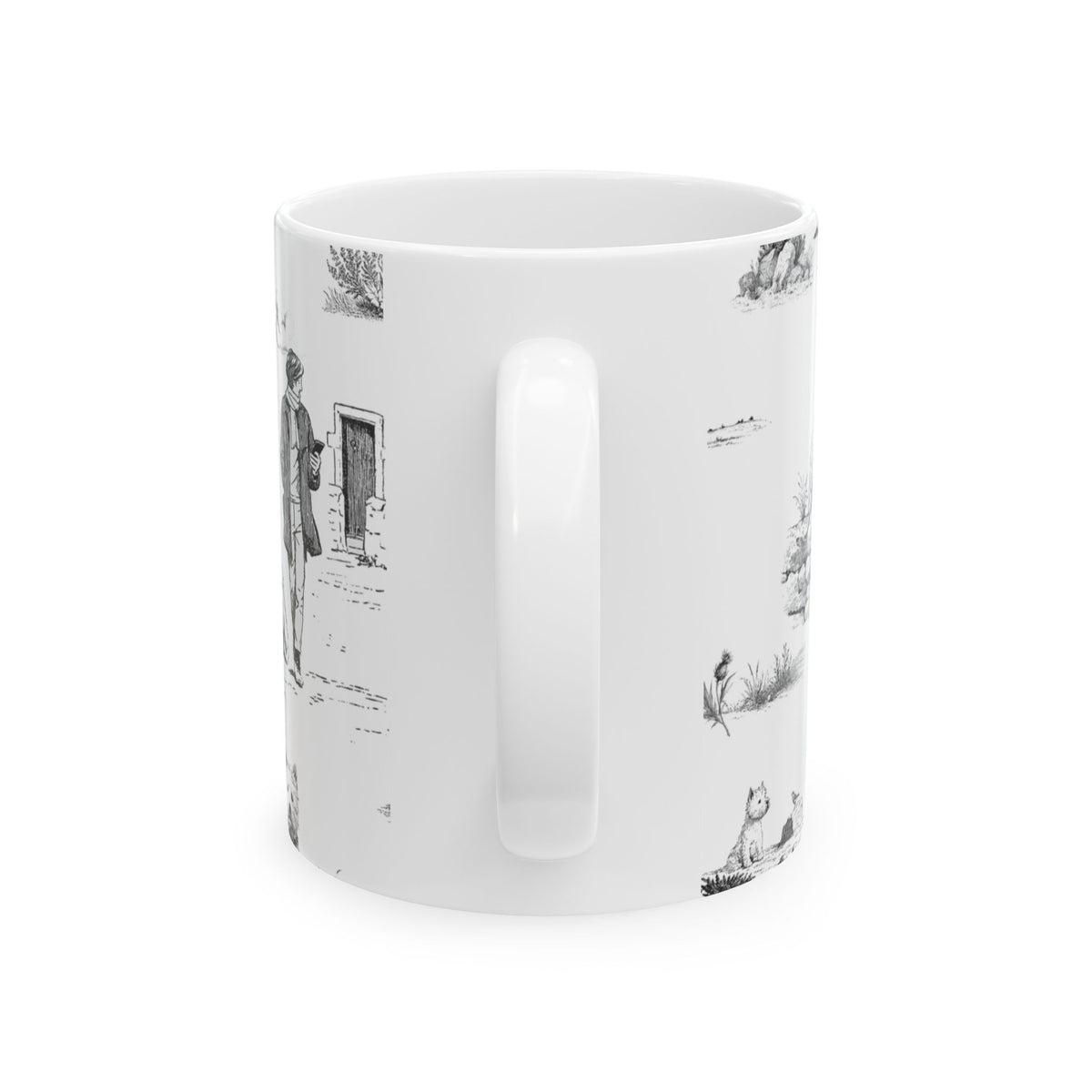 West Highland Terrier Toile - Ceramic Mug