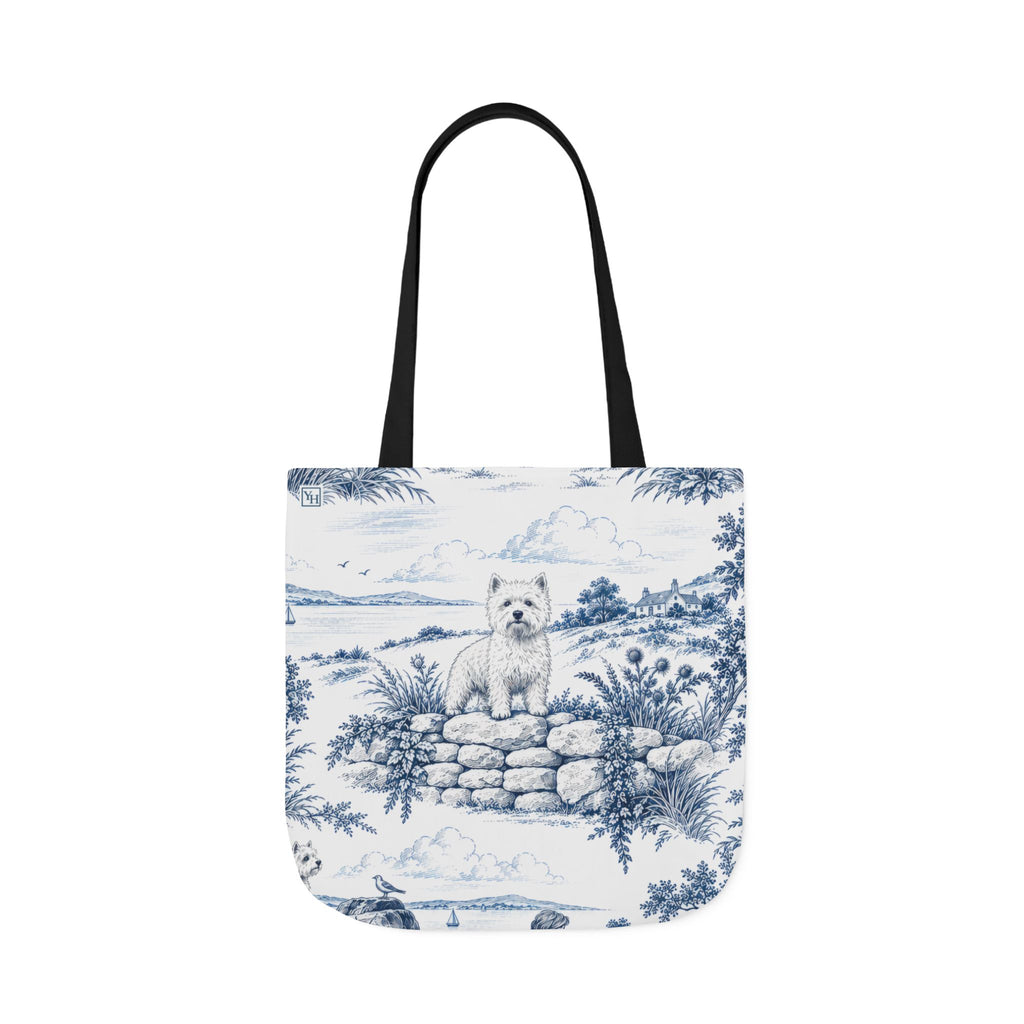 West Highland Terrier Toile - Canvas Tote Bag