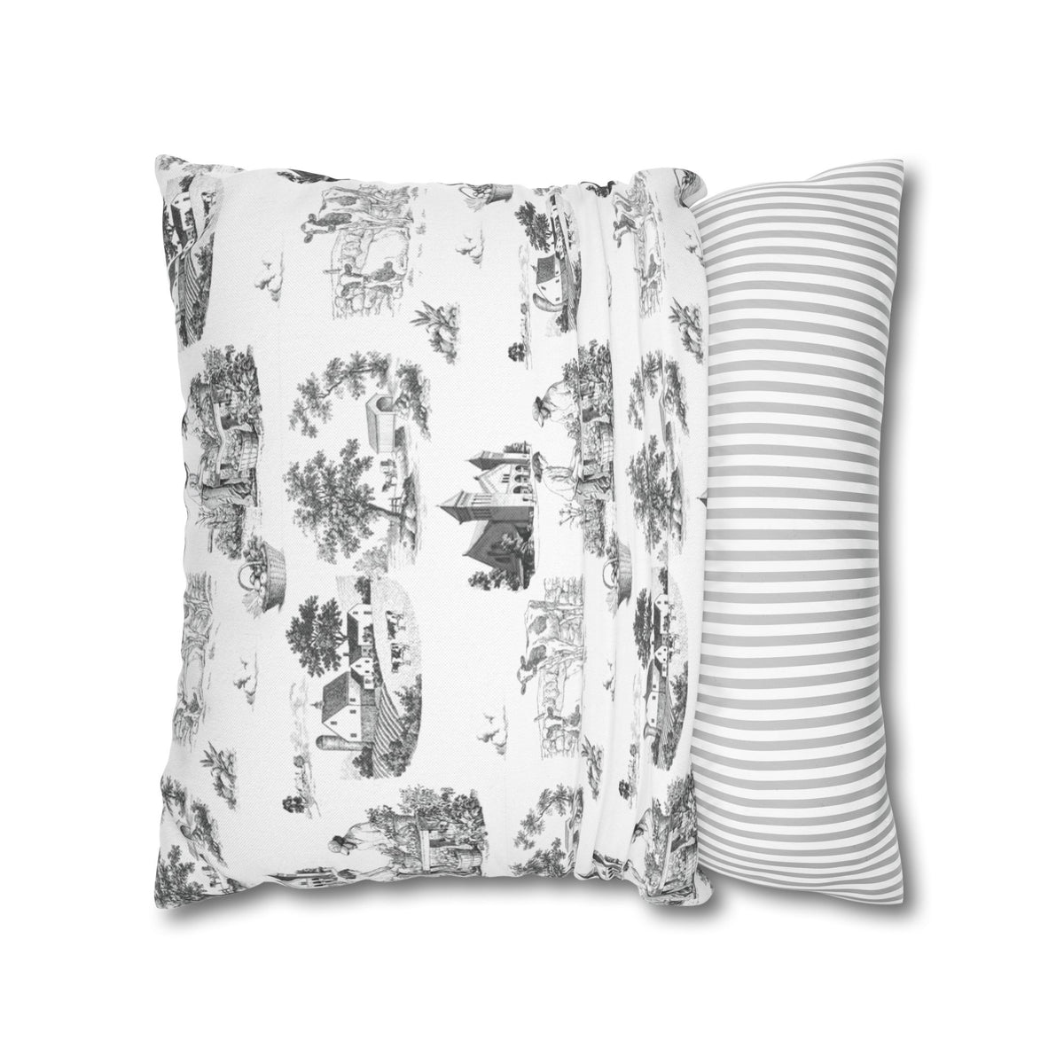 Lancaster Toile - Square Pillowcase