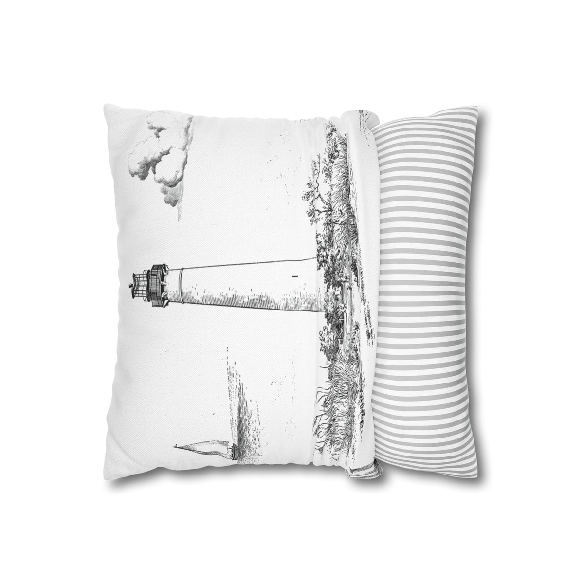 Cape May Toile (Jumbo) - Square Pillowcase