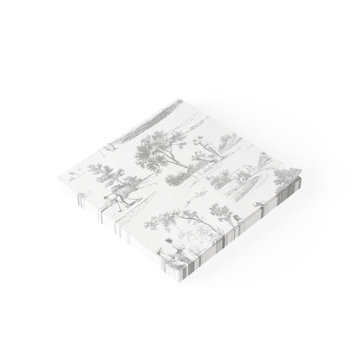 Golf Toile Post-it® Note Pad — Vintage Golf Course Sticky Notes