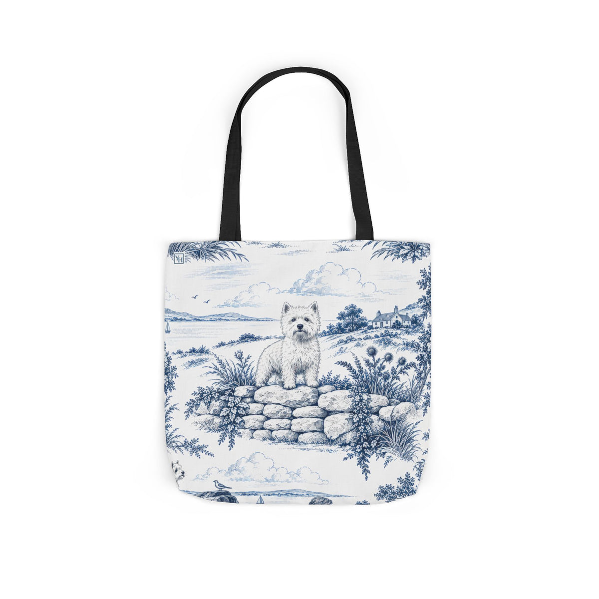West Highland Terrier Toile - Canvas Tote Bag