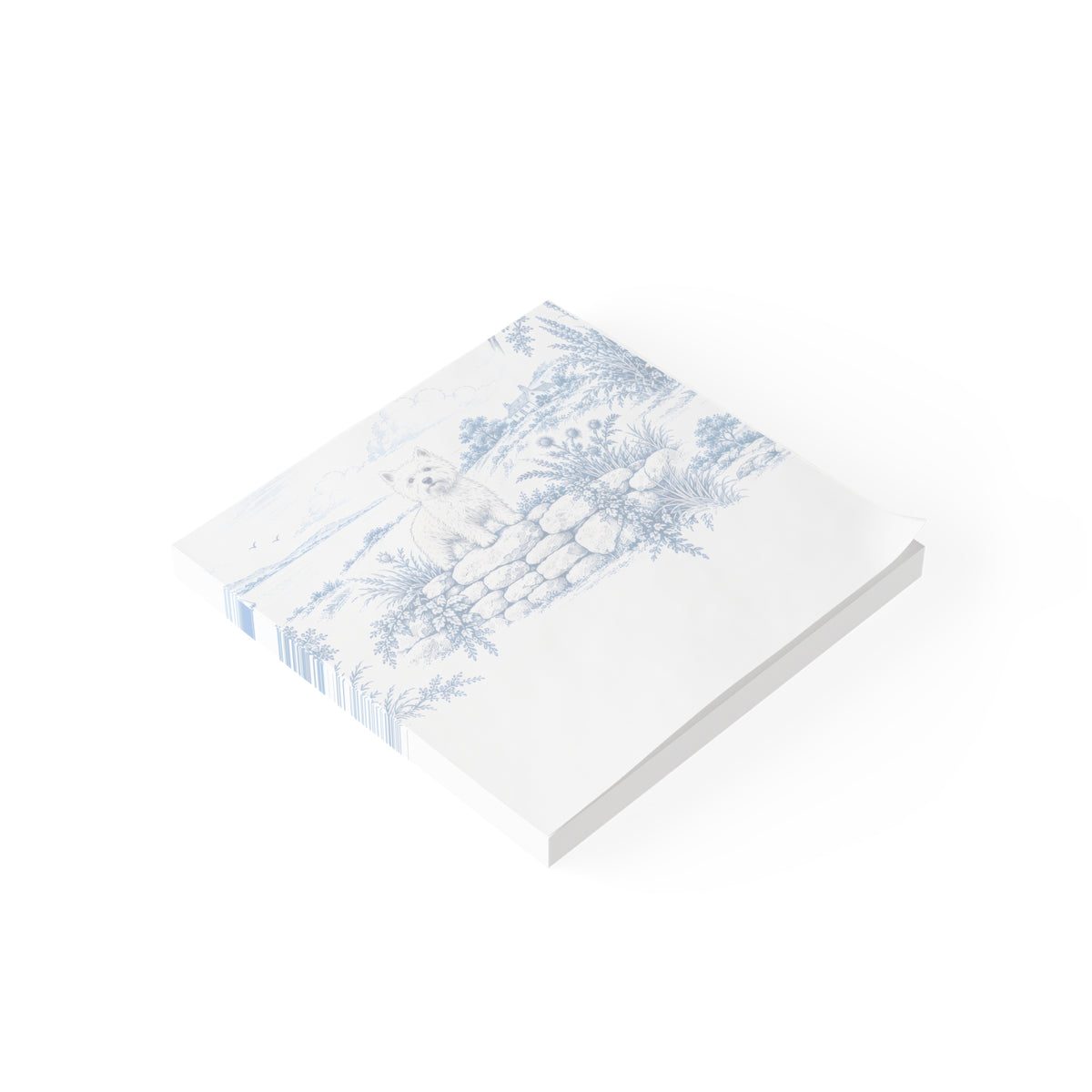 West Highland Terrier Toile - Post-it® Note Pad