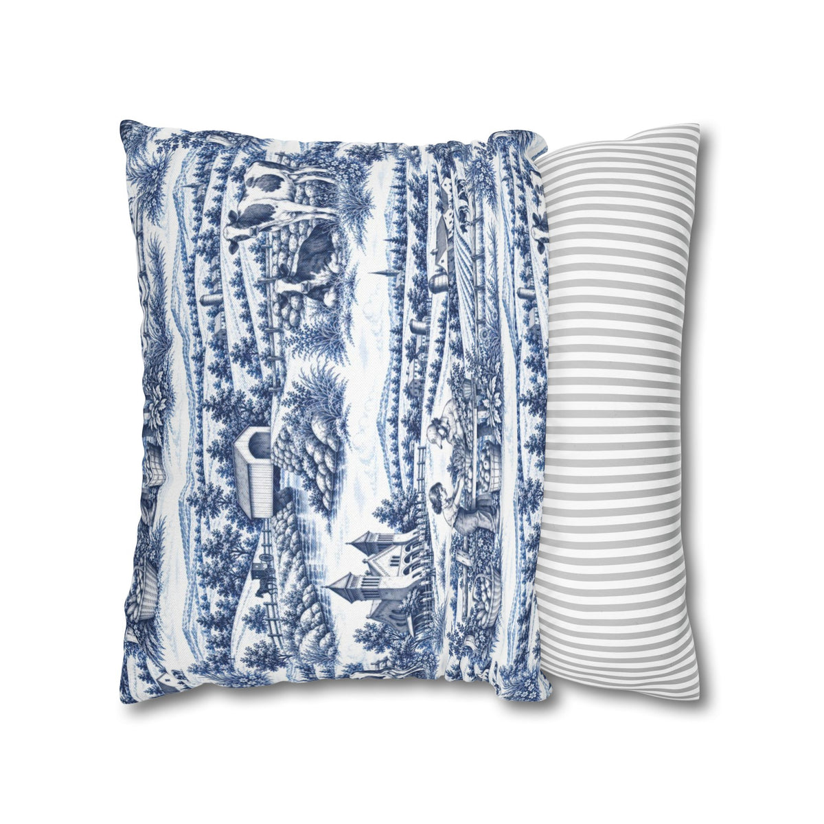 Lancaster Toile - Square Pillowcase
