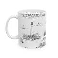 Cape May Toile - Ceramic Mug