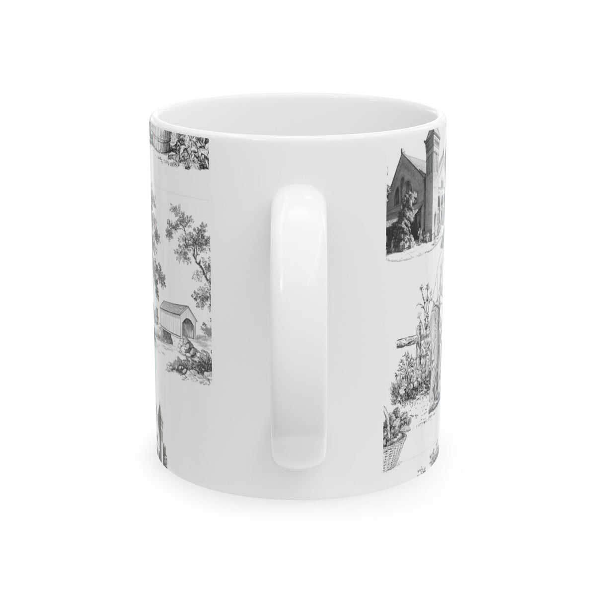 Lancaster Toile - Ceramic Mug