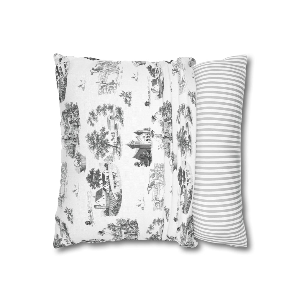 Lancaster Toile - Square Pillowcase