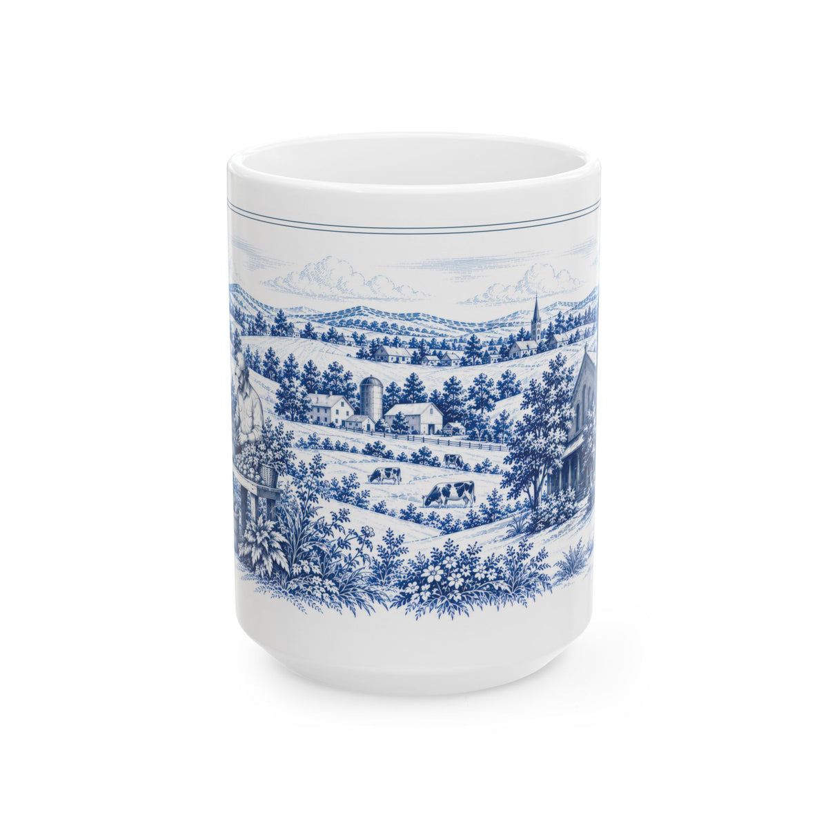 Lancaster Toile - Ceramic Mug